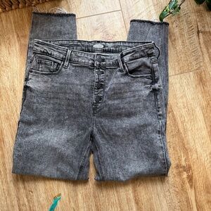 Old Navy Rockstar Super Skinny Sz 10 Black Acid wash